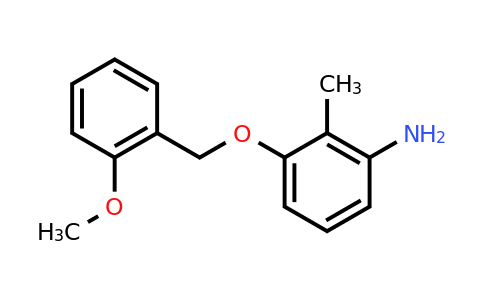 CAS 1282185-33-4 | 3-[(2-methoxyphenyl)methoxy]-2-methylaniline