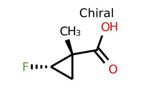 CAS 128230-87-5 | (1S,2S)-2-fluoro-1-methylcyclopropane-1-carboxylic acid