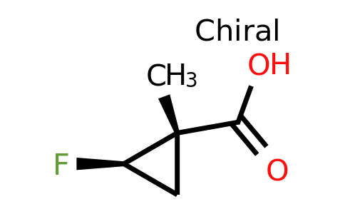 CAS 128230-88-6 | (1S,2R)-2-fluoro-1-methylcyclopropane-1-carboxylic acid