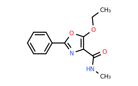 CAS 128242-89-7 | 5-Ethoxy-N-methyl-2-phenyloxazole-4-carboxamide