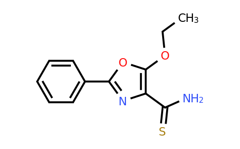 CAS 128242-93-3 | 5-Ethoxy-2-phenyloxazole-4-carbothioamide