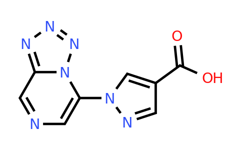 CAS 1282434-07-4 | 1-{[1,2,3,4]tetrazolo[1,5-a]pyrazin-5-yl}-1H-pyrazole-4-carboxylic acid
