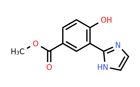 CAS 1282516-41-9 | methyl 4-hydroxy-3-(1H-imidazol-2-yl)benzoate