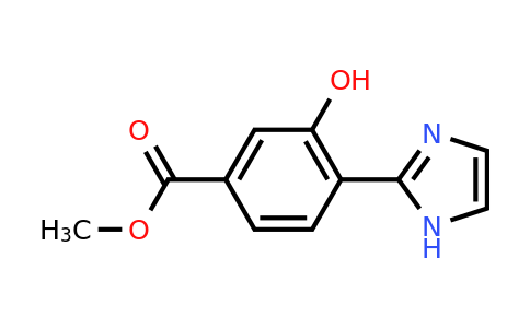 CAS 1282516-54-4 | methyl 3-hydroxy-4-(1H-imidazol-2-yl)benzoate