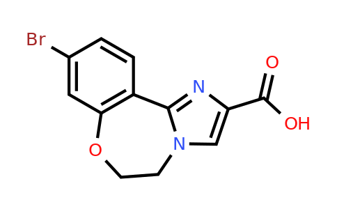 CAS 1282516-74-8 | 9-bromo-5,6-dihydrobenzo[f]imidazo[1,2-d][1,4]oxazepine-2-carboxylic acid