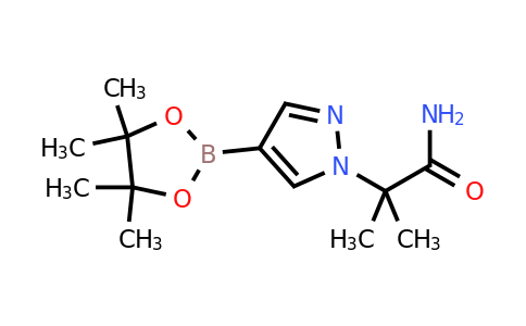 CAS 1282518-81-3 | 1H-Pyrazole-1-acetamide, a,a-dimethyl-4-(4,4,5,5-tetramethyl-1,3,2-dioxaborolan-2-yl)-