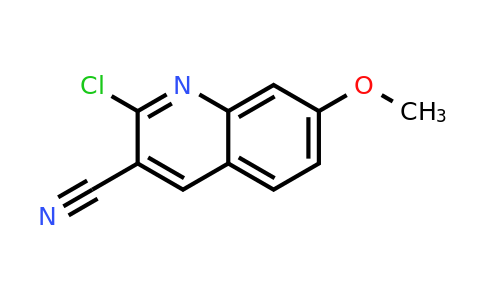CAS 128259-63-2 | 2-Chloro-7-methoxyquinoline-3-carbonitrile