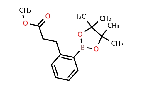 CAS 1282660-71-2 | Methyl 3-(2-(4,4,5,5-tetramethyl-1,3,2-dioxaborolan-2-YL)phenyl)propanoate