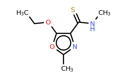 CAS 128269-81-8 | 5-Ethoxy-N,2-dimethyloxazole-4-carbothioamide