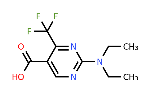 CAS 1282720-61-9 | 2-(Diethylamino)-4-(trifluoromethyl)pyrimidine-5-carboxylic acid