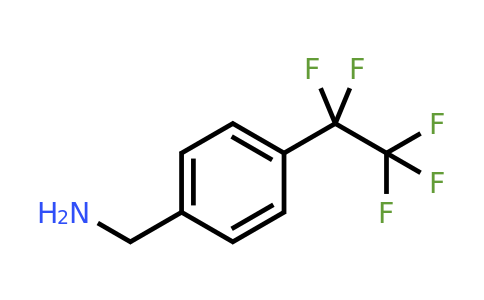 CAS 128273-62-1 | 4-(Pentafluoroethyl)benzylamine