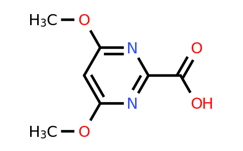 CAS 128276-50-6 | 4,6-dimethoxypyrimidine-2-carboxylic acid