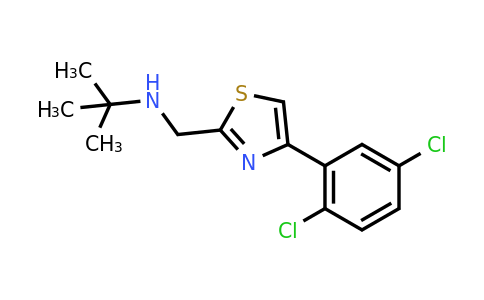 CAS 1282775-94-3 | tert-butyl({[4-(2,5-dichlorophenyl)-1,3-thiazol-2-yl]methyl})amine