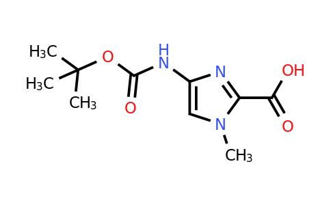 CAS 128293-64-1 | 4-Tert-butoxycarbonylamino-1-methyl-1H-imidazole-2-carboxylic acid