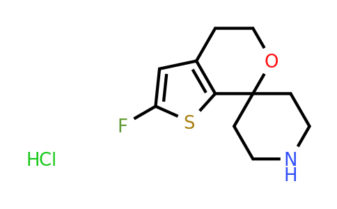 CAS 1283095-50-0 | 2'-fluoro-4',5'-dihydrospiro[piperidine-4,7'-thieno[2,3-c]pyran] hydrochloride