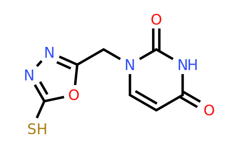 CAS 1283107-96-9 | 1-[(5-mercapto-1,3,4-oxadiazol-2-yl)methyl]pyrimidine-2,4(1H,3H)-dione
