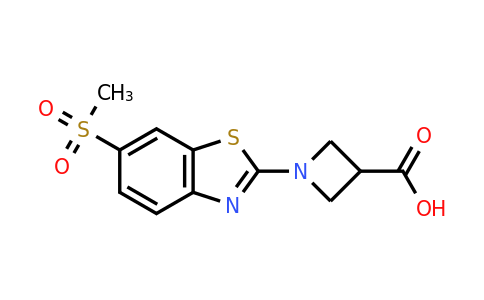 CAS 1283108-29-1 | 1-[6-(methylsulfonyl)-1,3-benzothiazol-2-yl]azetidine-3-carboxylic acid