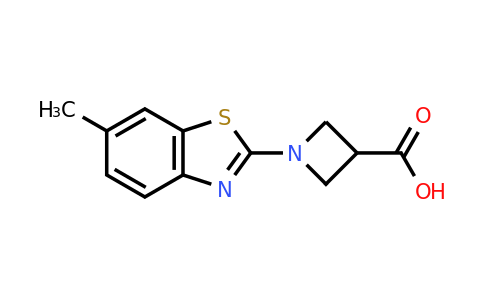 CAS 1283108-71-3 | 1-(6-methyl-1,3-benzothiazol-2-yl)azetidine-3-carboxylic acid