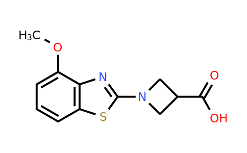 CAS 1283108-96-2 | 1-(4-methoxy-1,3-benzothiazol-2-yl)azetidine-3-carboxylic acid