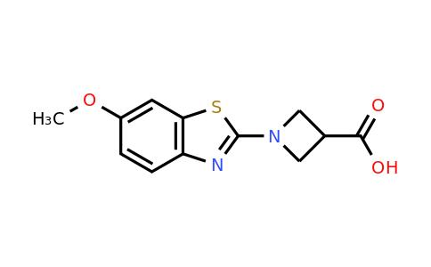CAS 1283109-40-9 | 1-(6-methoxy-1,3-benzothiazol-2-yl)azetidine-3-carboxylic acid