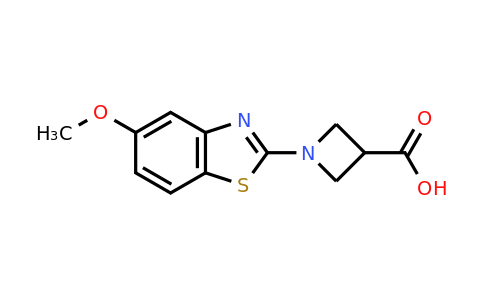 CAS 1283109-60-3 | 1-(5-methoxy-1,3-benzothiazol-2-yl)azetidine-3-carboxylic acid