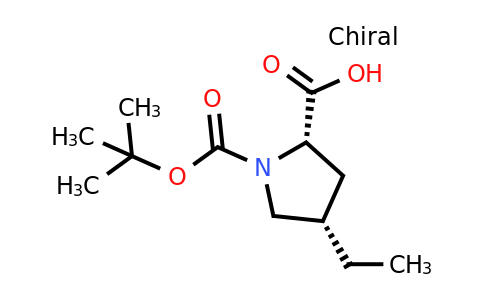 CAS 1283146-43-9 | (2S,4S)-1-(Tert-butoxycarbonyl)-4-ethylpyrrolidine-2-carboxylic acid