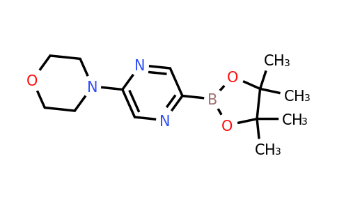 CAS 1283180-64-2 | 5-Morpholinopyrazine-2-boronic acid pinacol ester