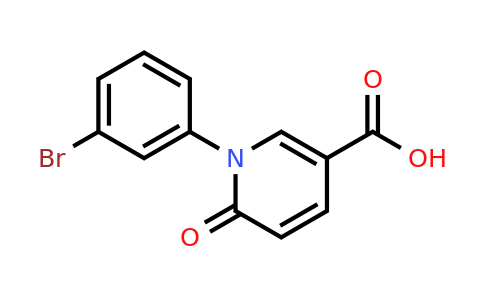 CAS 1283343-26-9 | 1-(3-bromophenyl)-6-oxo-1,6-dihydropyridine-3-carboxylic acid