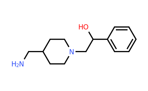 CAS 1283418-76-7 | 2-[4-(Aminomethyl)piperidin-1-yl]-1-phenylethan-1-ol