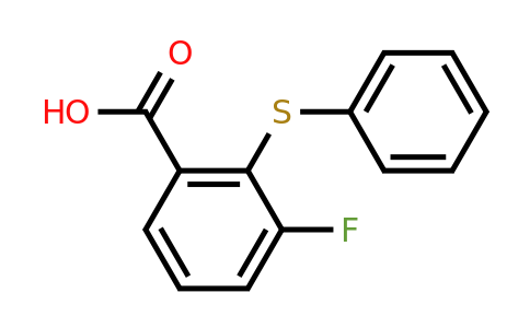 CAS 1283530-86-8 | 3-fluoro-2-(phenylsulfanyl)benzoic acid