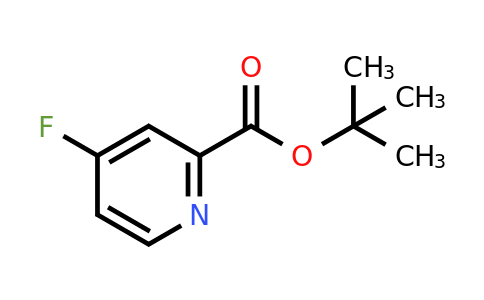 CAS 1283717-56-5 | tert-Butyl 4-fluoropicolinate