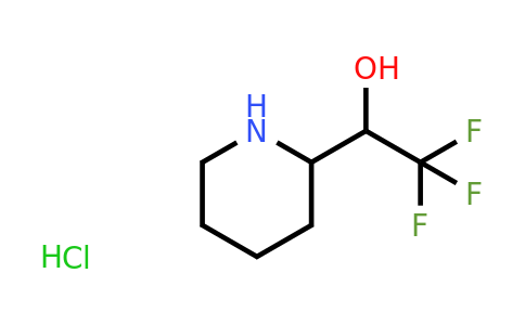 CAS 1283720-38-6 | 2,2,2-trifluoro-1-(piperidin-2-yl)ethan-1-ol hydrochloride