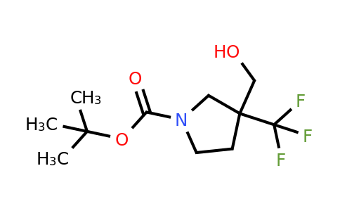 CAS 1283720-61-5 | tert-butyl 3-(hydroxymethyl)-3-(trifluoromethyl)pyrrolidine-1-carboxylate