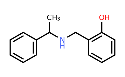 CAS 128386-95-8 | 2-{[(1-phenylethyl)amino]methyl}phenol