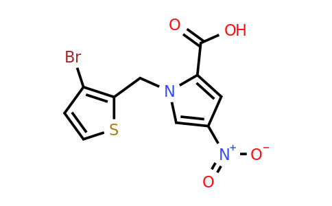 CAS 1283936-37-7 | 1-[(3-bromothiophen-2-yl)methyl]-4-nitro-1H-pyrrole-2-carboxylic acid