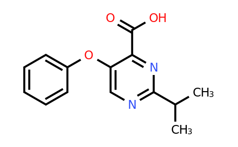 CAS 1283964-48-6 | 5-phenoxy-2-(propan-2-yl)pyrimidine-4-carboxylic acid