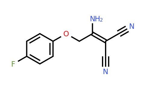 CAS 1284228-23-4 | 2-[1-Amino-2-(4-fluorophenoxy)ethylidene]malononitrile