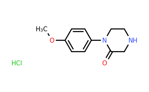 CAS 1284247-69-3 | 1-(4-methoxyphenyl)piperazin-2-one hydrochloride