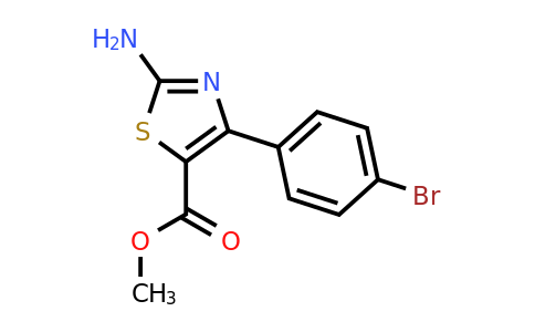 CAS 1284363-17-2 | Methyl 2-amino-4-(4-bromophenyl)-1,3-thiazole-5-carboxylate