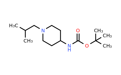 CAS 1284584-48-0 | tert-Butyl 1-isobutylpiperidin-4-ylcarbamate
