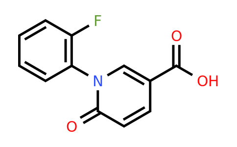 CAS 1284640-83-0 | 1-(2-fluorophenyl)-6-oxo-1,6-dihydropyridine-3-carboxylic acid