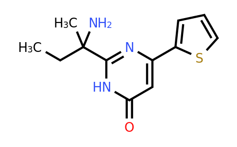 CAS 1284648-43-6 | 2-(1-amino-1-methyl-propyl)-4-(2-thienyl)-1H-pyrimidin-6-one