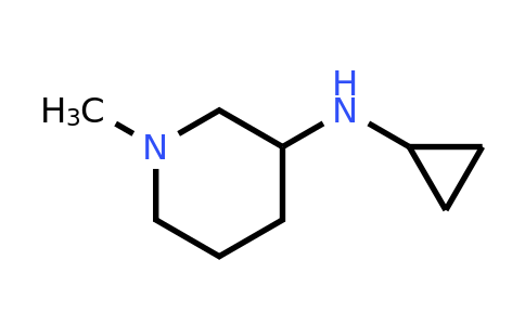 CAS 1284739-80-5 | N-Cyclopropyl-1-methylpiperidin-3-amine