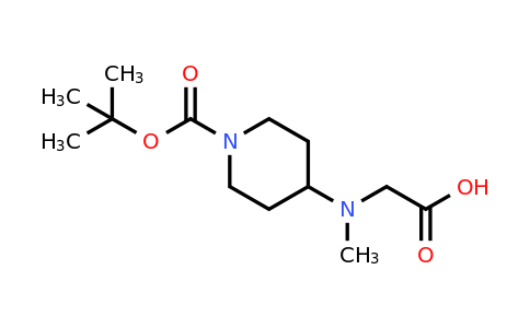 CAS 1284992-47-7 | 2-({1-[(tert-butoxy)carbonyl]piperidin-4-yl}(methyl)amino)acetic acid