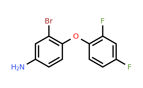 CAS 1284999-83-2 | 3-bromo-4-(2,4-difluorophenoxy)aniline