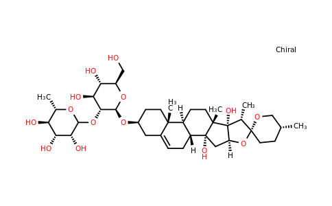 CAS 128502-94-3 | Spirostan, β-D-glucopyranoside deriv