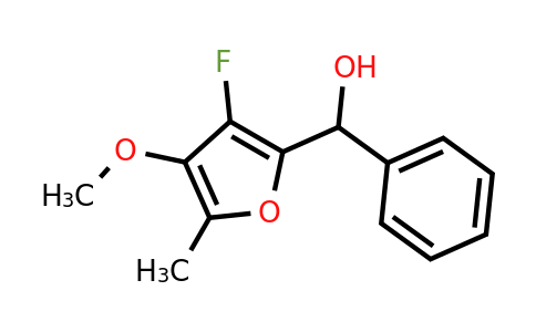 CAS 1285283-25-1 | (3-Fluoro-4-methoxy-5-methylfuran-2-yl)(phenyl)methanol