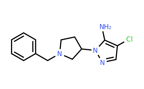 CAS 1285592-96-2 | 1-(1-benzylpyrrolidin-3-yl)-4-chloro-1H-pyrazol-5-amine