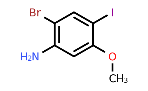 CAS 1285695-16-0 | 2-bromo-4-iodo-5-methoxyaniline
