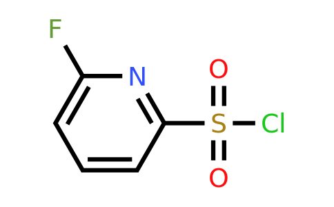 6-Fluoropyridine-2-sulfonyl chloride